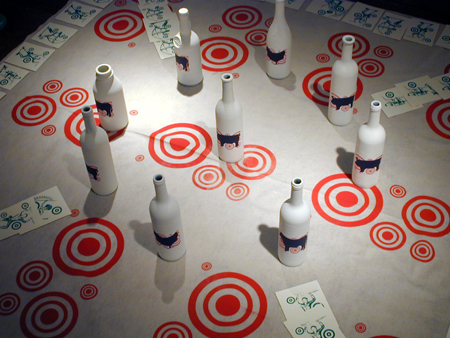 bottles closeup
